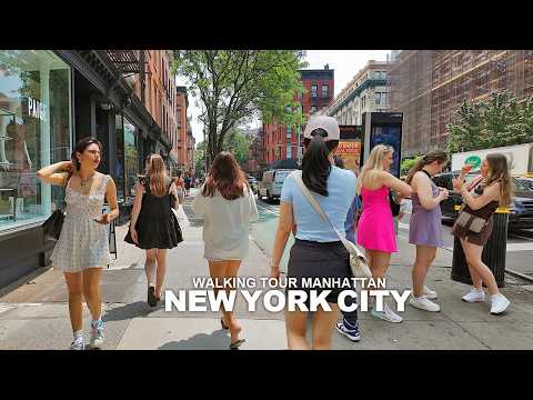 NEW YORK CITY WALKING TOUR MANHATTAN 7th Avenue, Chelsea, Little Island, 5th Avenue and Central Park