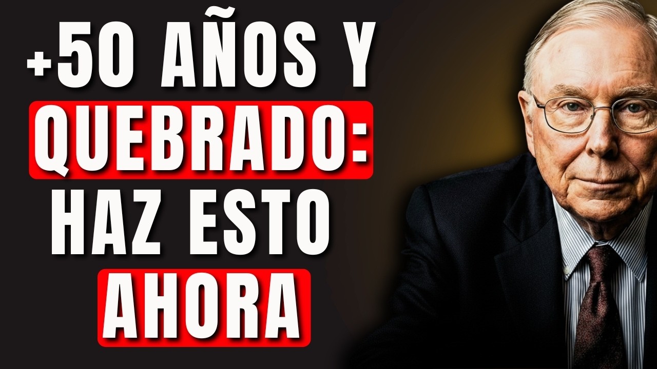 CHARLIE MUNGER: SI TUVIESE 50 AÑOS Y $0, HARÍA EXACTAMENTE ESTO #charliemunger