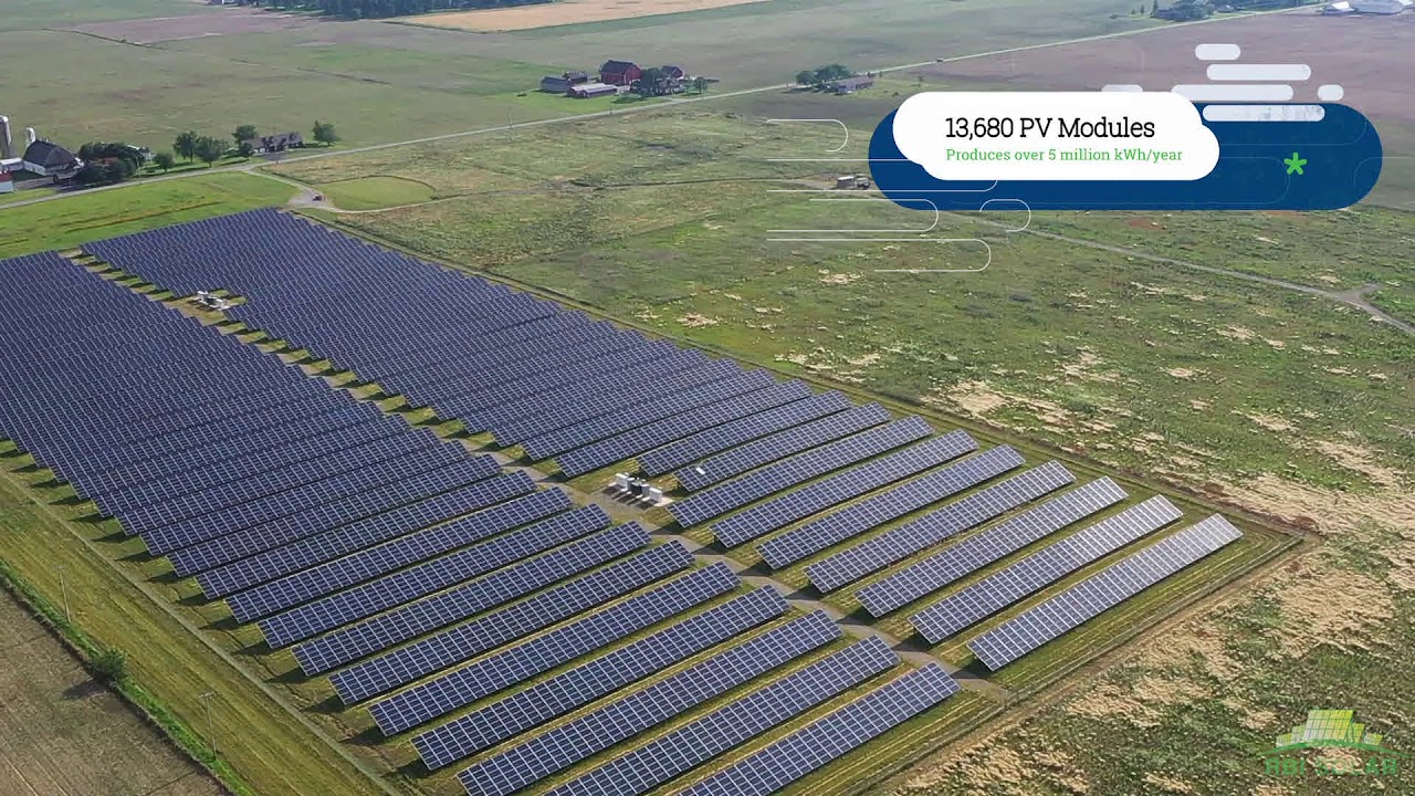 RBI Solar Village of Minster, OH (4.31 MW) YouTube