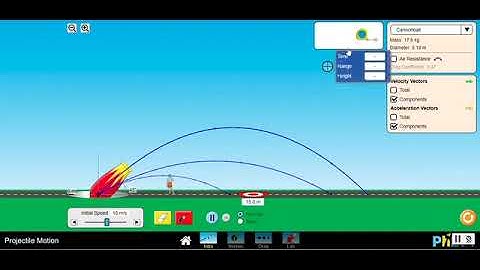 PHY LAB - Simulation Projectile Motion