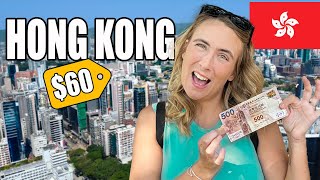 48 Hours in Hong Kong With $60  (not what you expect !) 中文字幕