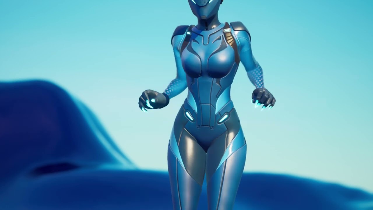 THICC Blue Lynx doing Party Hips in Fortnite (SLOW MOTION) YouTube