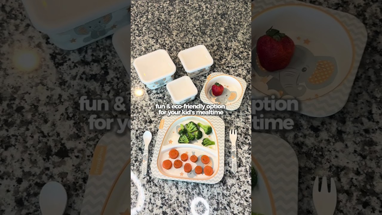 Fun & Eco-Friendly Kids Dining Combo