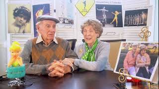 Play video: Margaret Kerry and Robert Boeke talk about their relationship, situps and Robert's 97th Birthday