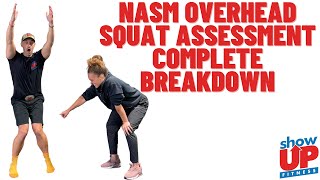 NASM Overhead Squat Assessment Complete Breakdown |Show Up Fitness Where Great Trainers Are Made