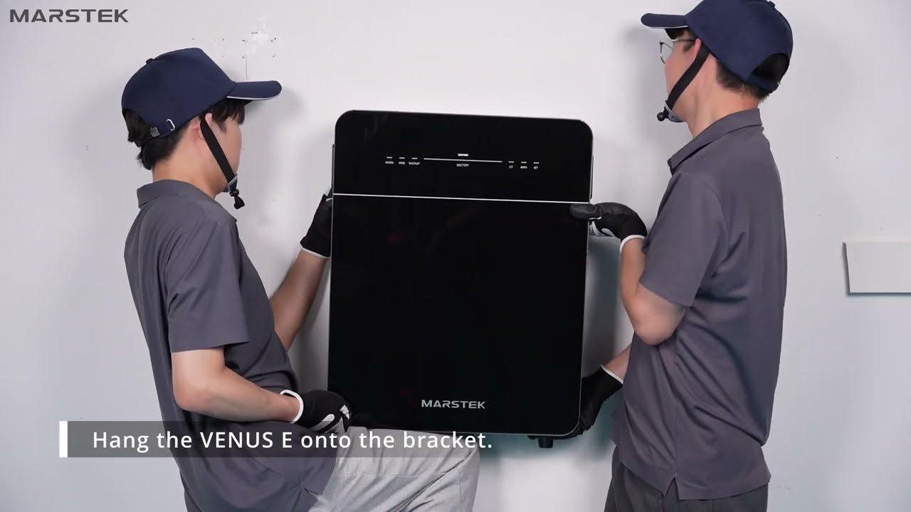 The installation guide video for VENUS E 3.0 three-phase nine-unit parallel operation 20251119