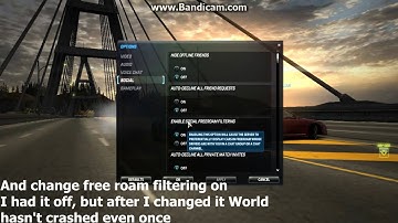 NFS World-Possible Solution to Crashes on Free Roam
