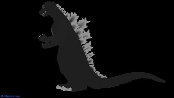 Godzilla 1954 Test (StickNodes)