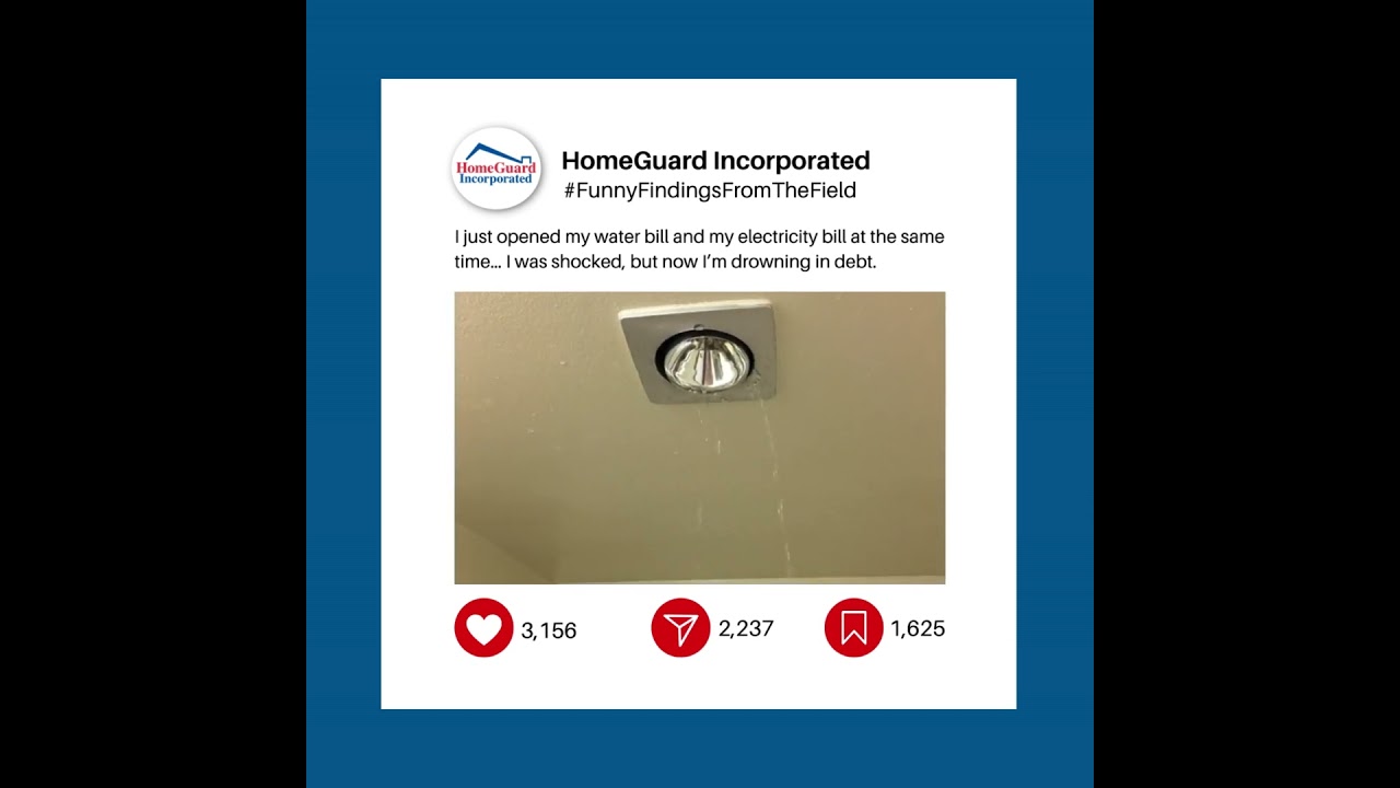 Leaking Light Fixture - 