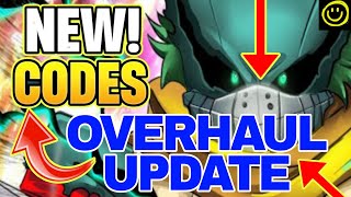 *OVERHAUL UPDATE* HEROES AWAKENING CODES - HERO'S AWAKENING ROBLOX CODES - HEROES AWAKENING 2023