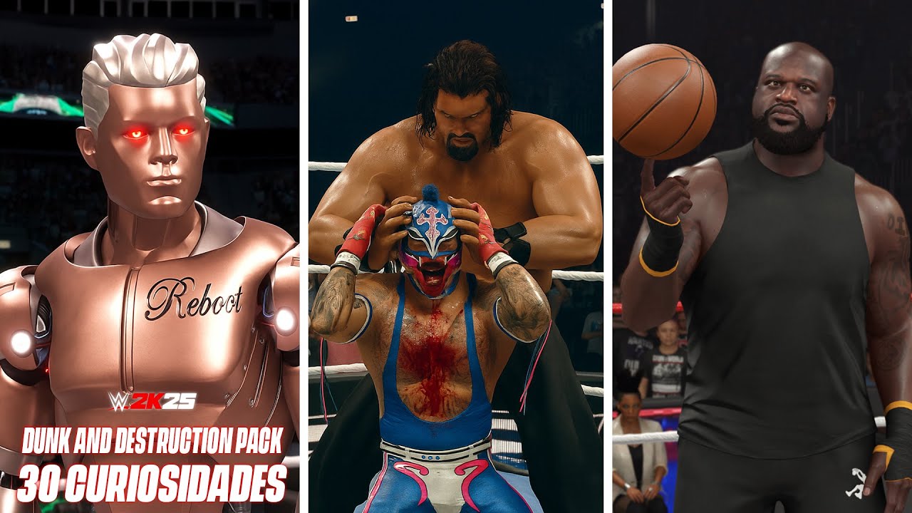 30 CURIOSIDADES del Dunk & Destruction Pack en el WWE 2K25