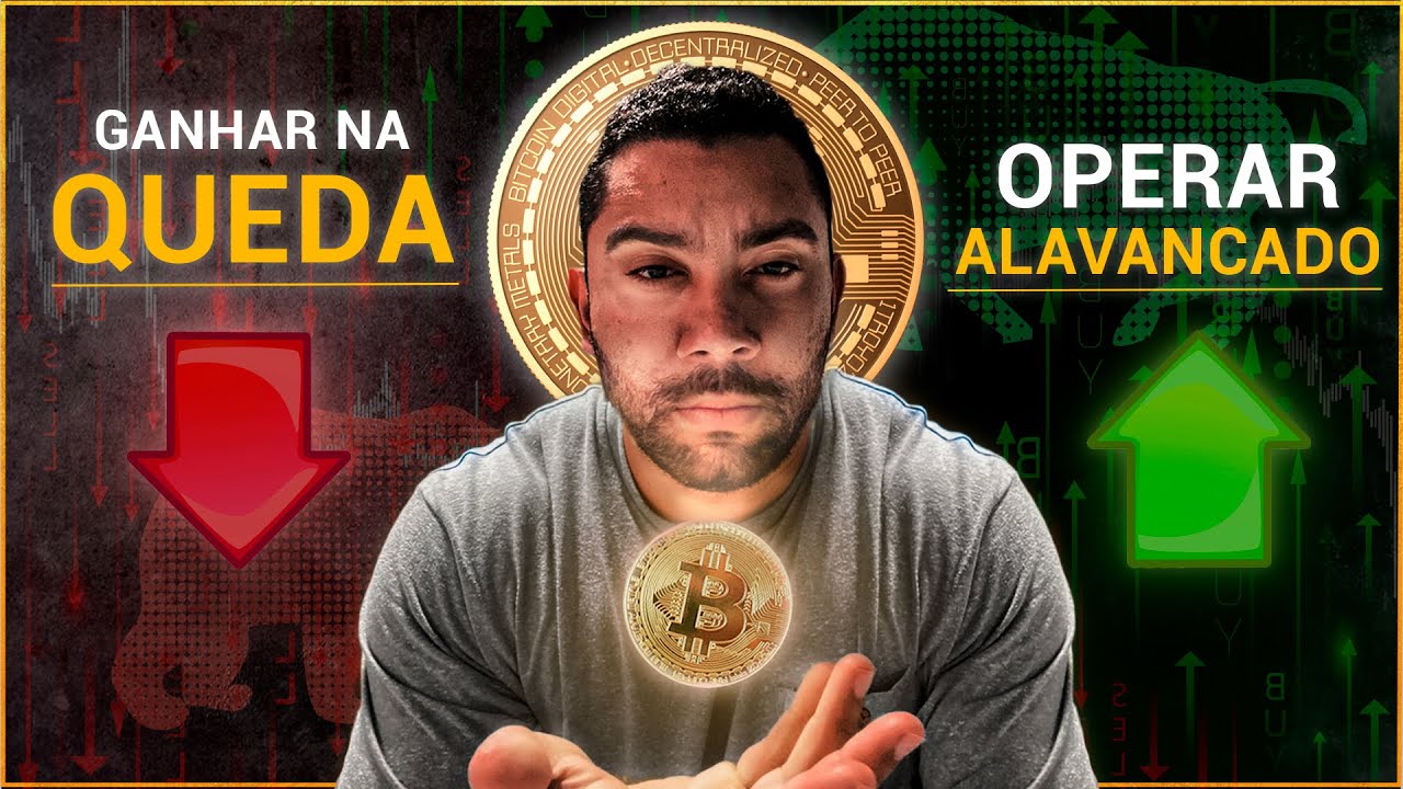 Como Ganhar com a QUEDA do Bitcoin e Operar Alavancado - Binance Futures