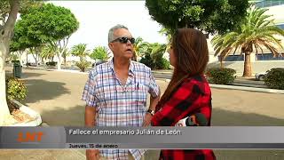 Fallece Julián de León