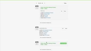 Staff Submitted Timesheets