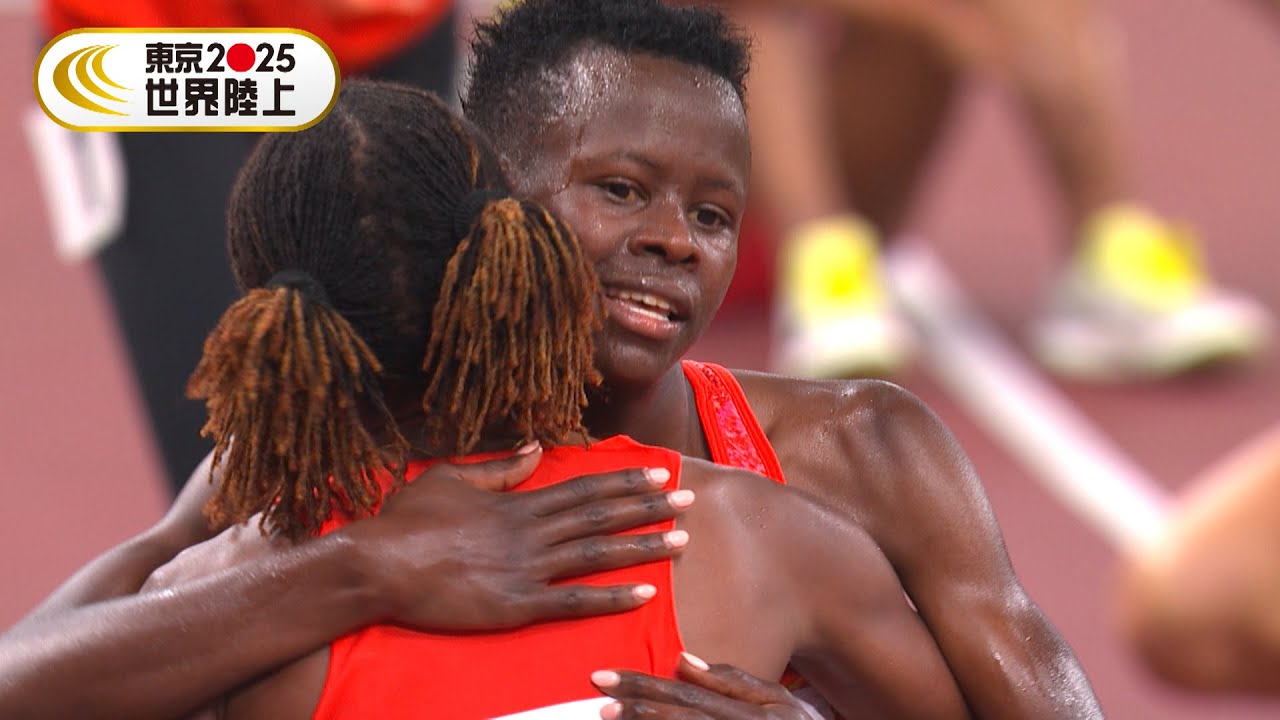 世界陸上 大会新で世陸初制覇！】女子3000m障害 決勝「21歳・チェロティッチ