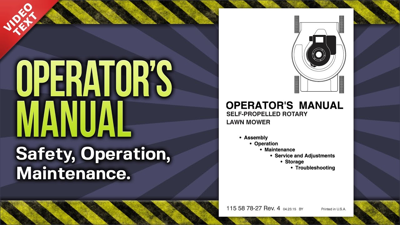 Operator's Manual: Poulan Pro Self-Propelled Lawn Mower (115587827R4