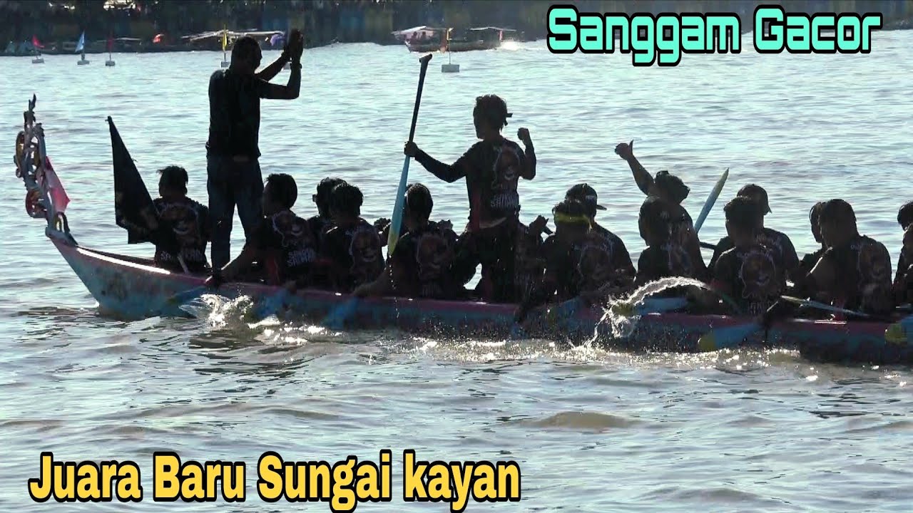 Final para monster Sanggam bikin tegang membuktikan di sungai kayan yang cepat