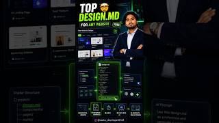 How to Get Free Design.md File of any premium website? #design #ai  #website #md #premium #shorts