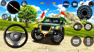 Modified Mahindra Thar😈Games:Indian Army Green  Thar (Gadi Wala Games) Car Game Android Game - #2026 screenshot 2
