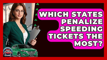Which States Penalize Speeding Tickets The Most? - Auto Coverage Explained