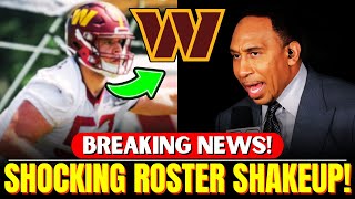 ⚠️🚨 BREAKING! COMMANDERS' GAME-CHANGING ROSTER SHAKEUP REVEALED! - COMMANDERS NEWS TODAY!