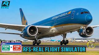 Vietnam Airlines VN34 Boeing 787-9 βοΈ Munich π©πͺ to Hanoi π»π³ | Real flight simulator