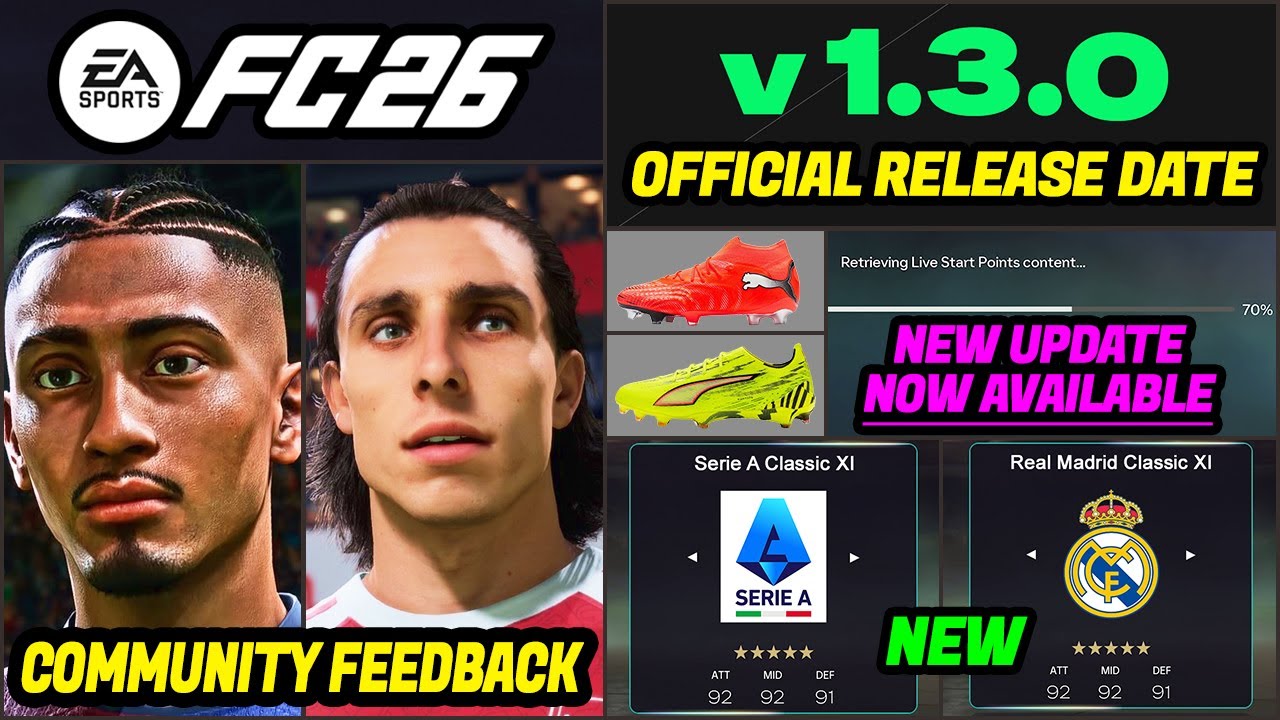 EA FC 26 NEWS | NEW Update, CONFIRMED Teams, Real Faces & Additions ✅
