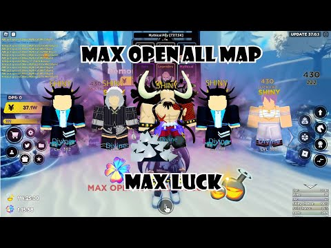 Unlock New Permanent +0.5LUCK Boost!! Max Open Shiny Potion 4Hours And I  Got This!! Code!! 