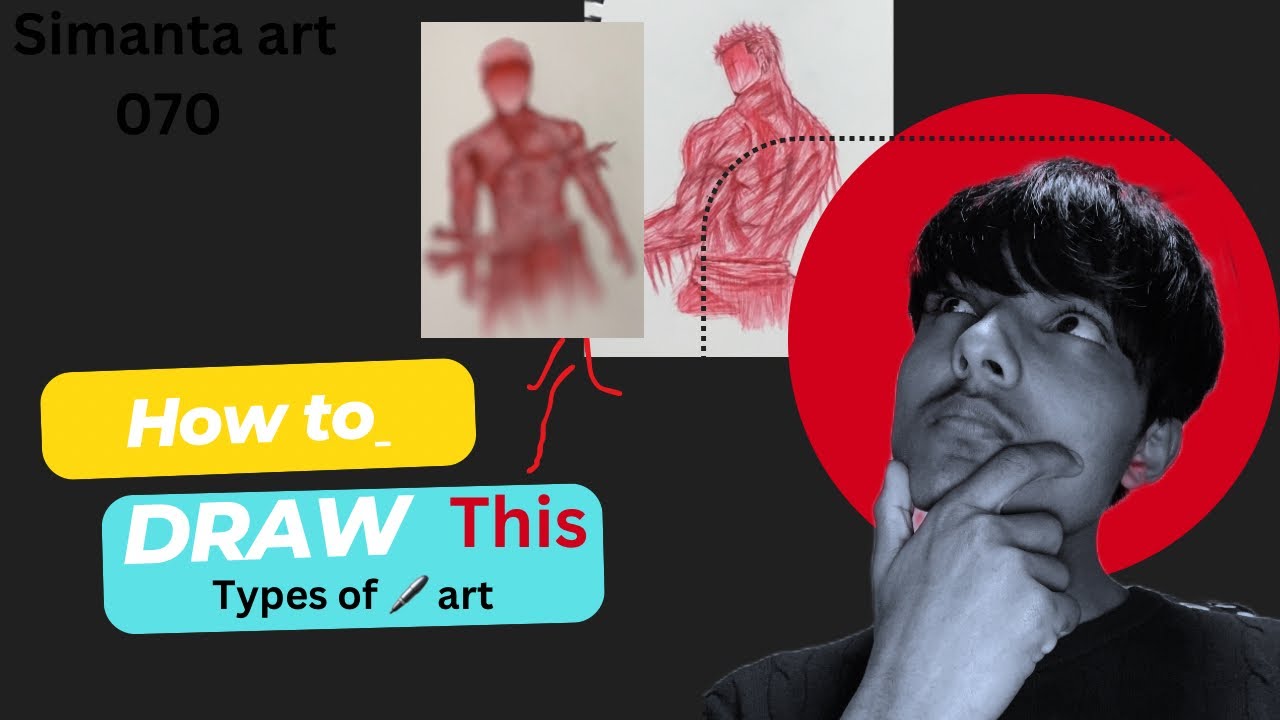 How to DRAW this type of 🖊️ art 😈 #art #drawing in easy way😇 - YouTube