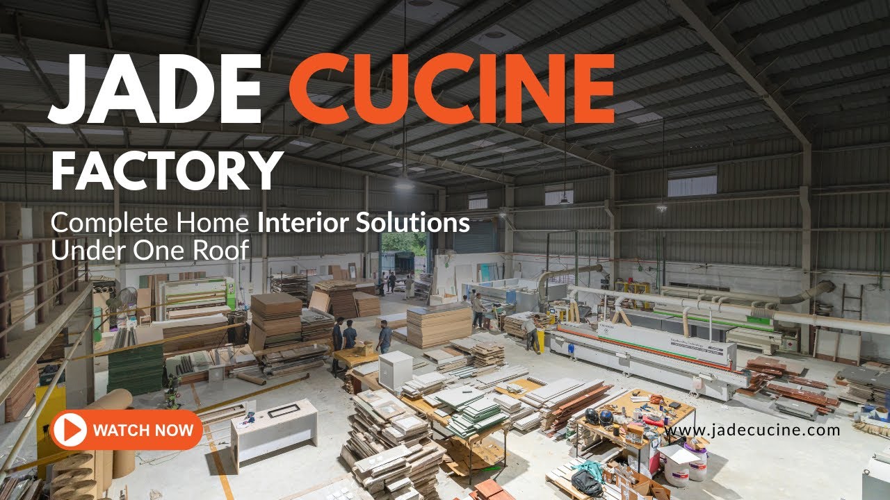 Jade Cucine Factory Bangalore | Best Modular Kitchen & Full Interior Manufacturing