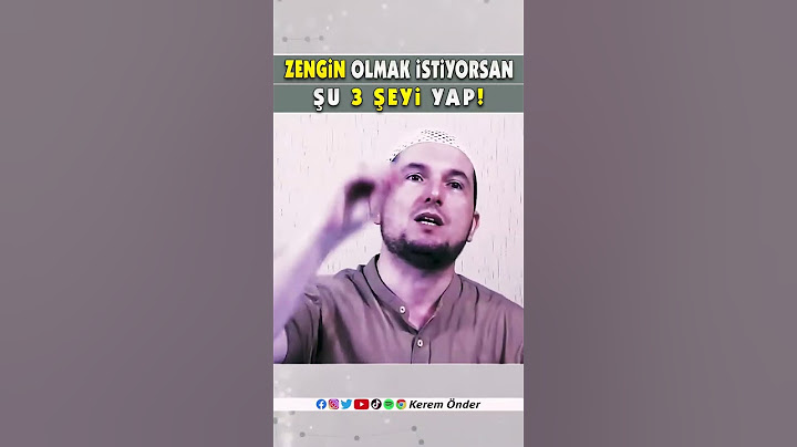 ZENGİN OLMAK İSTİYORSAN ŞU 3 ŞEYİ YAP! /Kerem ÖNDER