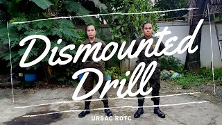 Dismounted Drill | URSAC ROTC