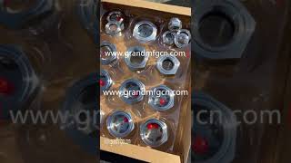 Glad to show up SS316 oil sight glasses NPT thread the feedback video from our customer