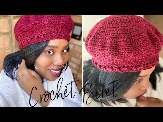 How To Crochet An Easy Beret Hat | Crochet Beginner Friendly  display picture 1