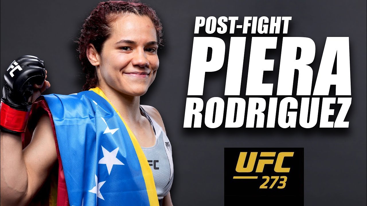 Piera Rodríguez - Entrevista Post-fight | UFC 273 | En Exclusiva