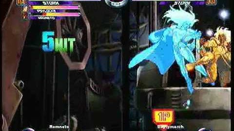 MvC2 Online (360): Brett (MSP) vs Bootymarch (MSP) 23 .:3.29.10:.