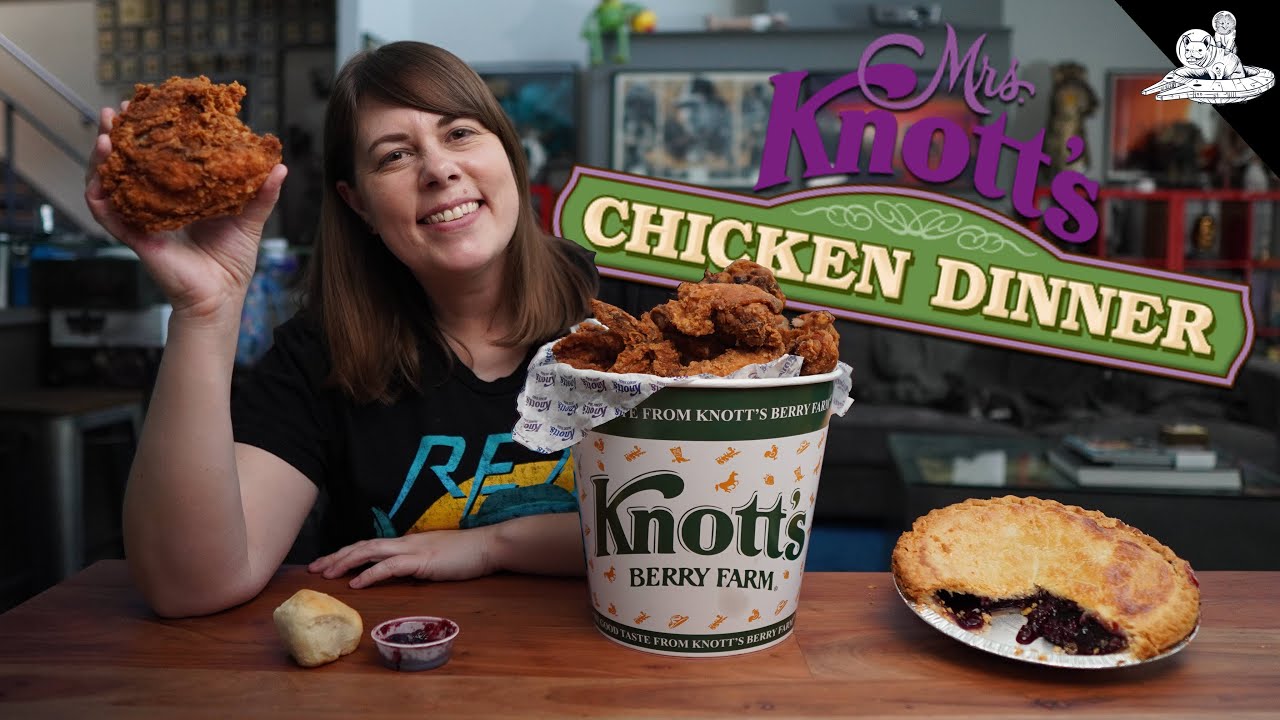 Trying Knott's Berry Farm’s Famous Fried Chicken [First Time!] YouTube