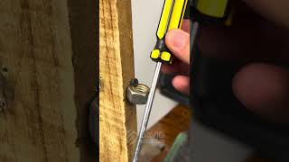 The One-Nut Tool Holder That Actually Works 😳#diytips #tools #workshop 🔧🤯
