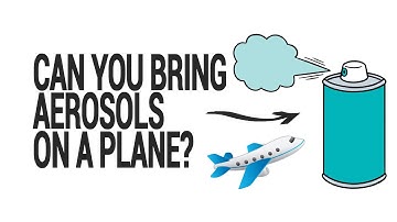 Can you put aerosols in your suitcase on a plane?
