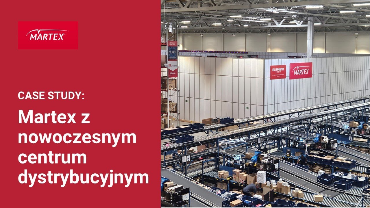 Martex z nowoczesnym centrum dystrybucyjnym dzięki współpracy z Element Logic i wdrożeniu AutoStore