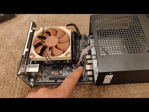 كمبيوتر صغير بمعالج كبير ASRock DeskMini 310 1 كمبيوتر صغير جدا و بمعالج ديسكتوب قوي ASRock DeskMini 310