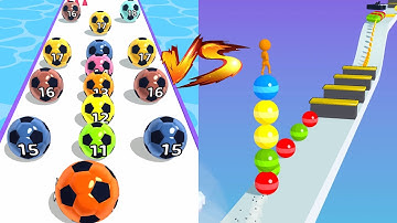 Marble Run🔮💥VS Stack Rider: All Levels Android,iOS Gameplay Walkthrough MAX LEVELS
