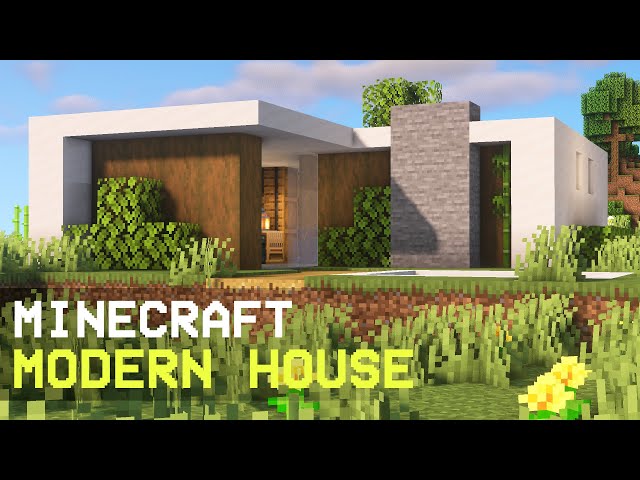 Fedo on X: A modern survival house in Minecraft Tutorial: https