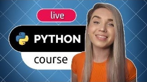 Live Python Course for Beginners - Variables and Data Types