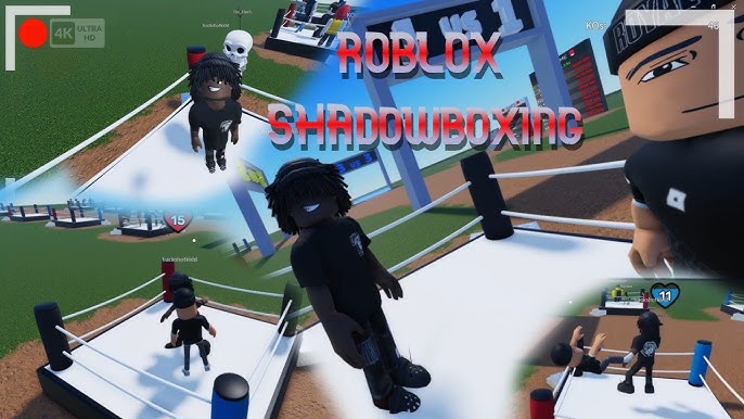 ROBLOX SHADOW BOXING 2V2 VOICE CHAT 