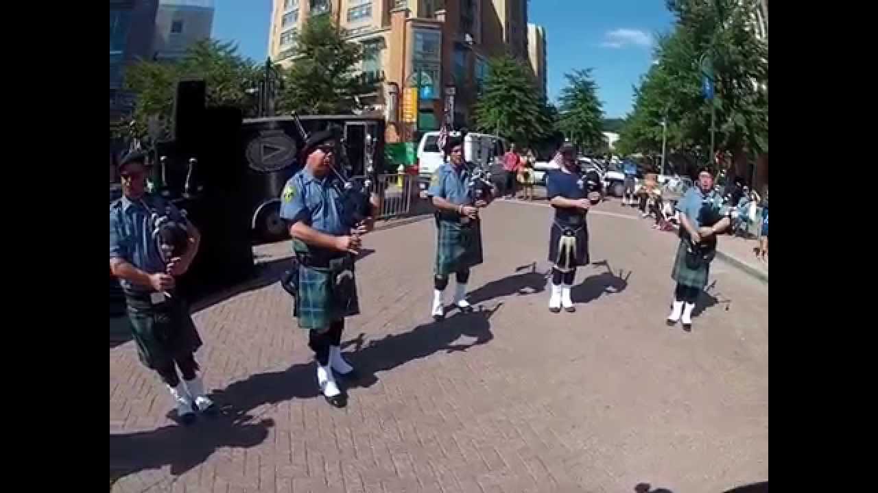 Breezy Point Catholic Club Pipes and Drums Plays Beckett's Celtic Fest 2014 (2PM)