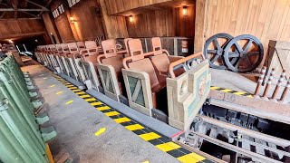 Big Grizzly Mountain Front Row POV - Hong Kong Disneyland