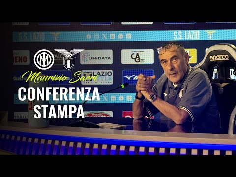 Serie A Enilive | Inter-Lazio, mister Sarri in conferenza stampa