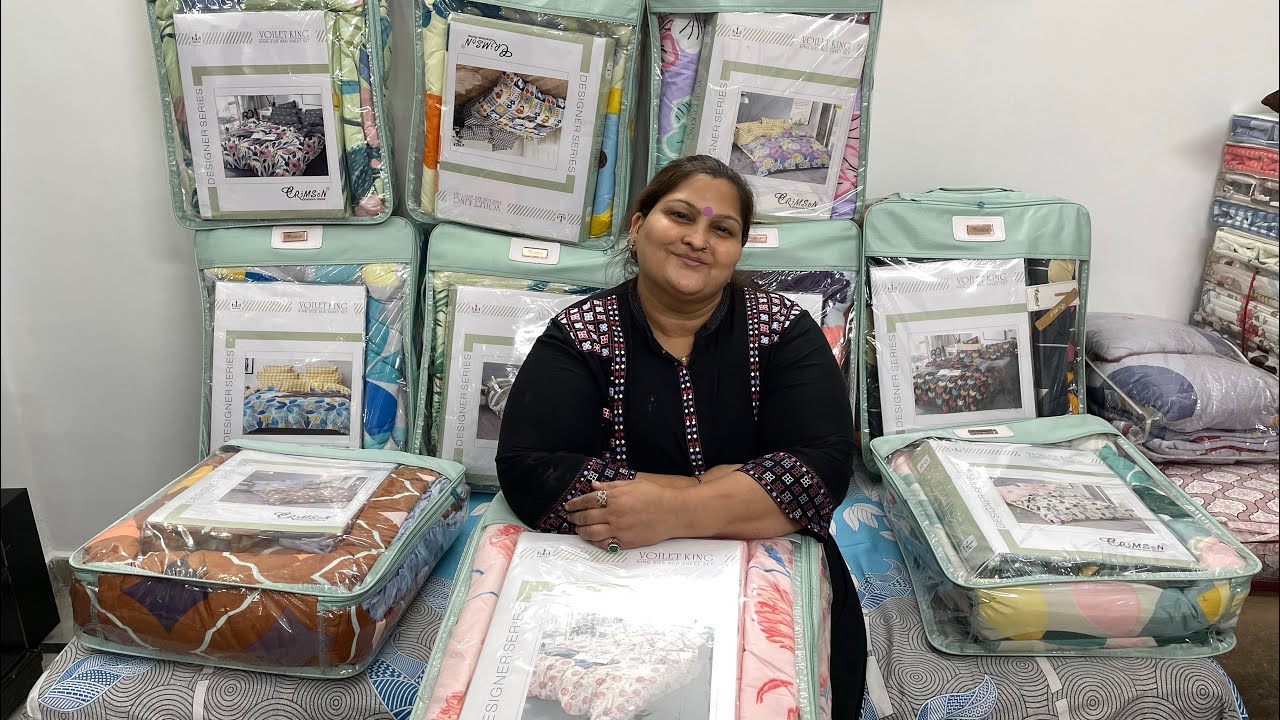 King Size Comforter Set | King Size Bedsheet | King Size Comforter | 2 Pillow Covers |