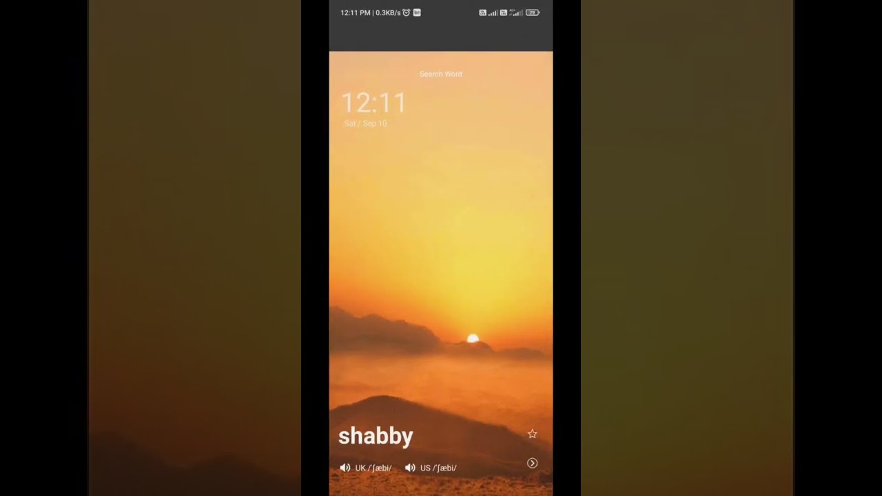 Word Lock Screen Kaise Use Kare By U Dictionary || U Dictionary